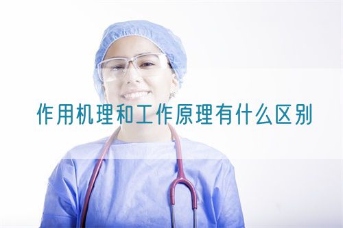 作用機理和工作原理有什么區別
