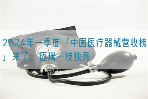 2024年一季度「中國醫療器械營收榜」來了，邁瑞一枝獨秀